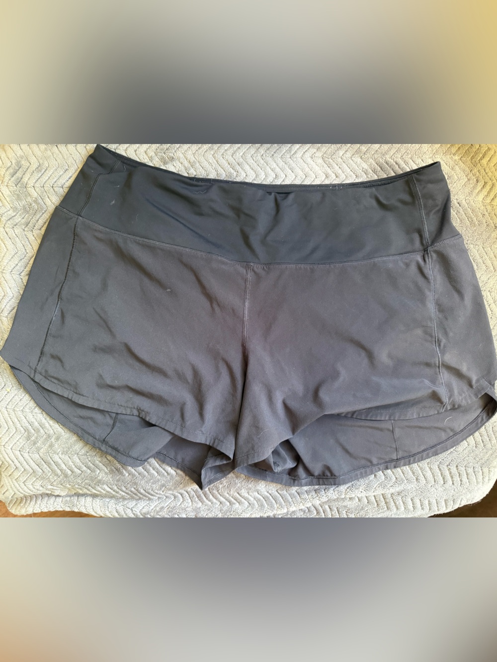 lululemon athletica Black Athletic Shorts